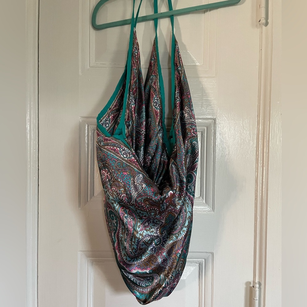 Silk tote/purse